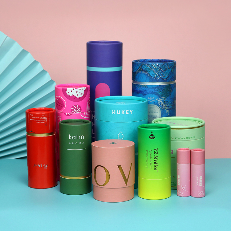 custom logo scented candle with box